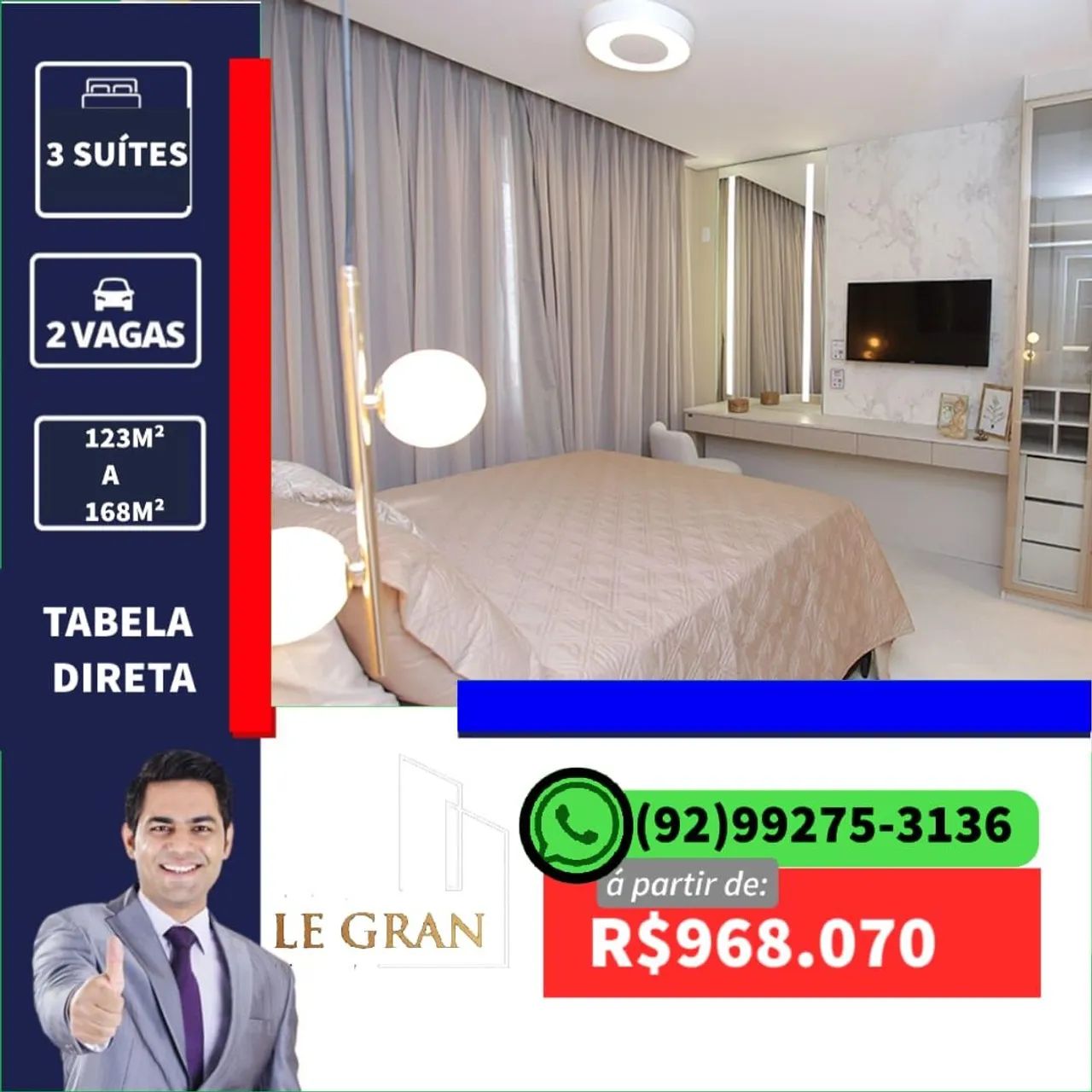 Legran Ponta Negra 123 M² - Foto 5