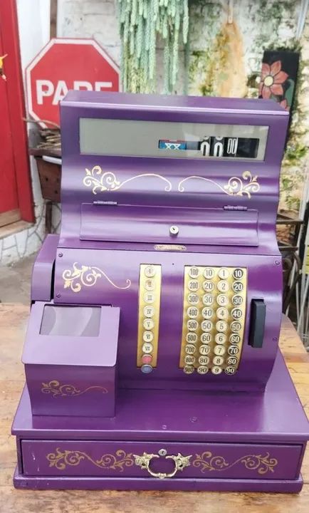 Máquina registradora antiga - Foto 2