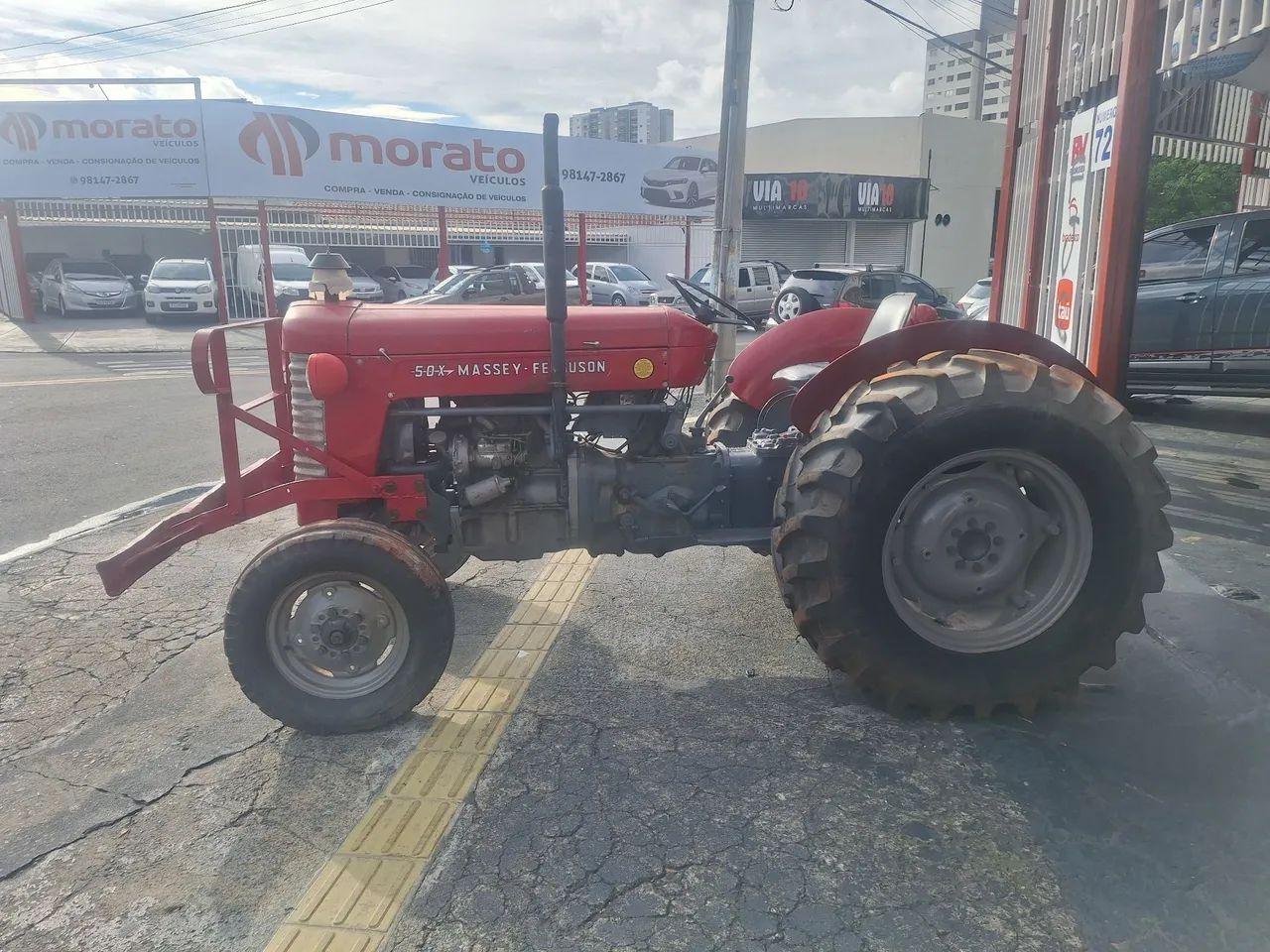 Trator Massey Ferguson 50x - Foto 3