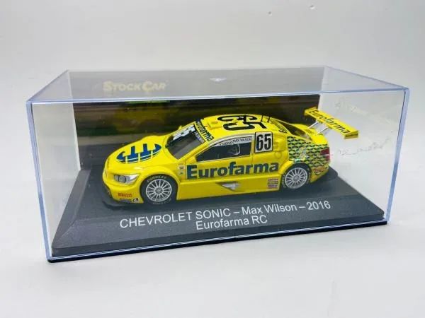 Coleção Stock Car - Chevrolet Sonic Max Wilson 2016 - Foto 2