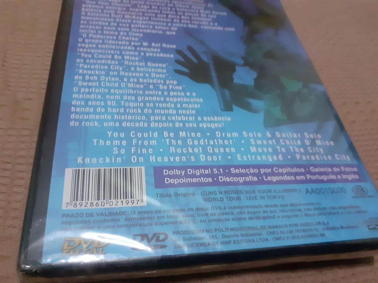 DVD Guns N' Roses - Use Your Illusion II World Tour - Live In Tokyo - Foto 6