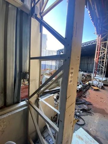 Treliças de ferro 7,20m / Pé direito para galpão / Estrutura metálica