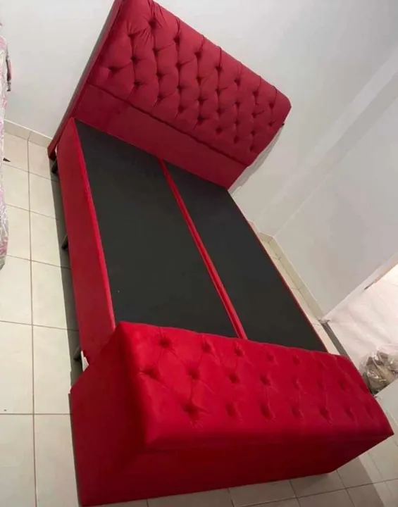 Cama box (Queen)Suporte e base (varias cores)