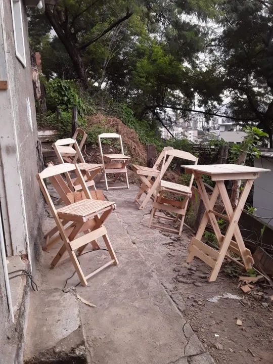 Mesas e cadeiras bistrô  - Foto 4