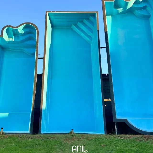 Piscina retangular 8 metros grande em Minas Gerais - Foto 3