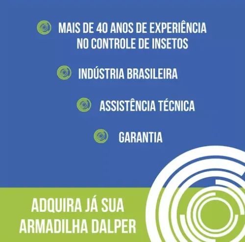Armadilha Luminosa para moscas Dalper 127v - Foto 2