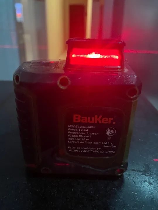 Nível Bauker 360 graus 
