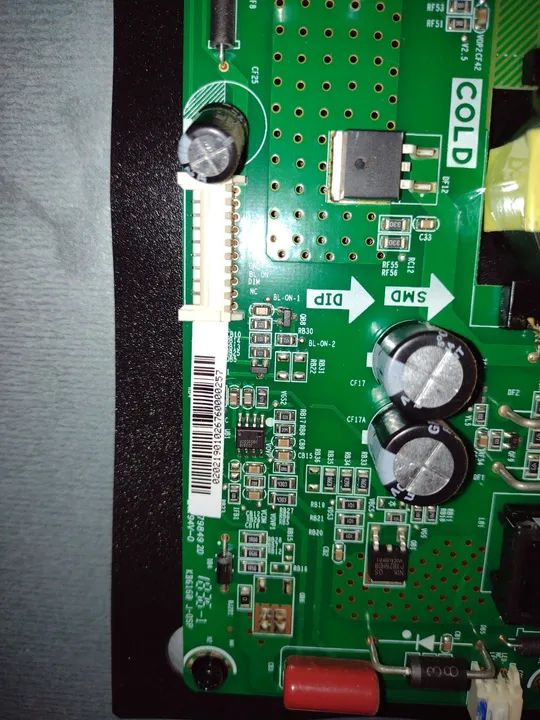 Placa fonte tv Philco ptv48e68dswn funciona perfeitamente - Foto 2