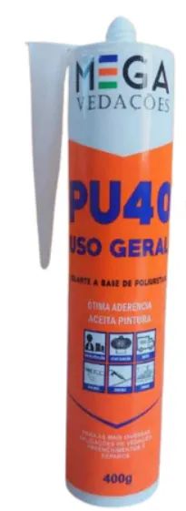Pu40 Cola Pu (Calhas, Rufos, Placas 3D Mega Vedações Selante Para Construção Civil e Indús