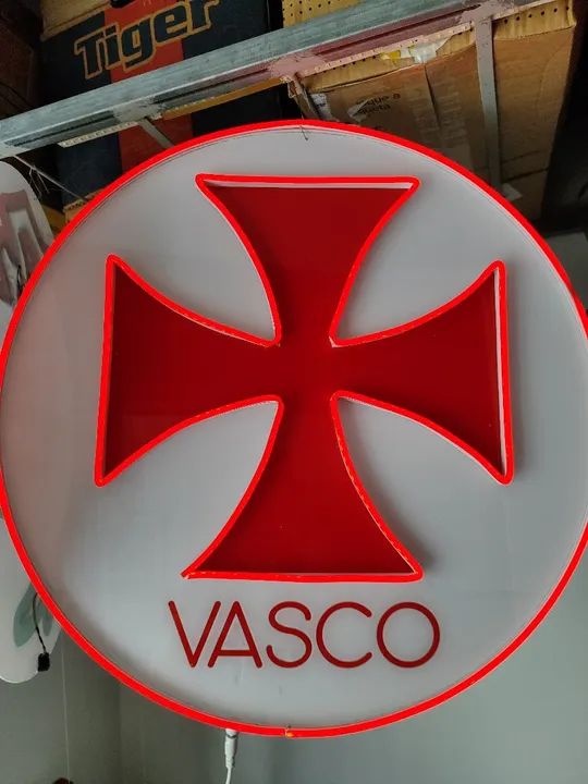 Placa de Neon Vasco da Gama