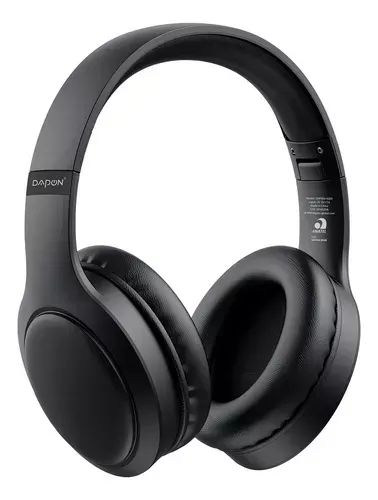Fone De Ouvido Headphone Dapon H02d Bluetooth 5.1 Com Microfone Cor Preto - Foto 4