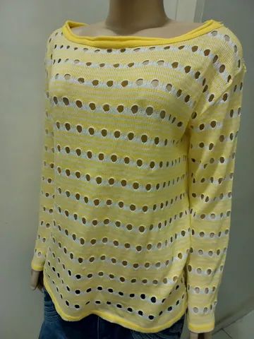 Blusa  vazada 