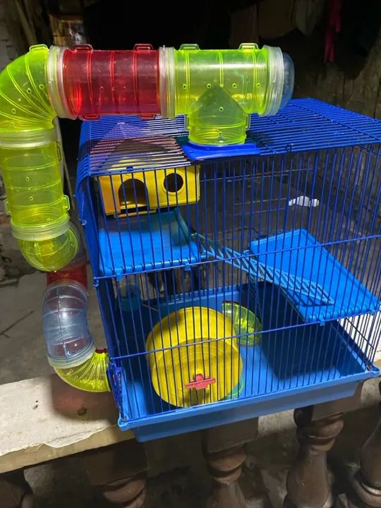 Gaiola de 3 andares para Roedores