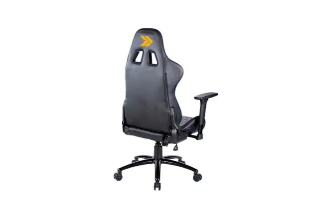 Cadeira Gamer KBM! GAMING RGB, Preto, Luz RGB, Com Almofadas, Reclinável (Produto Novo) - Foto 5