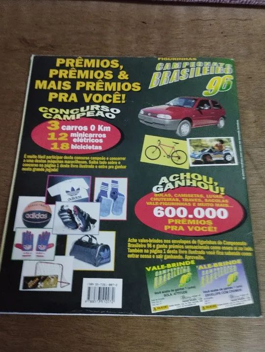 Álbum Campeonato Brasileiro de 1996 - Foto 5