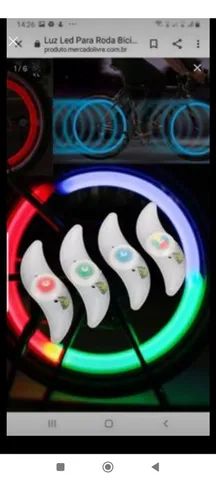 Luz de led bulmerangue para bike