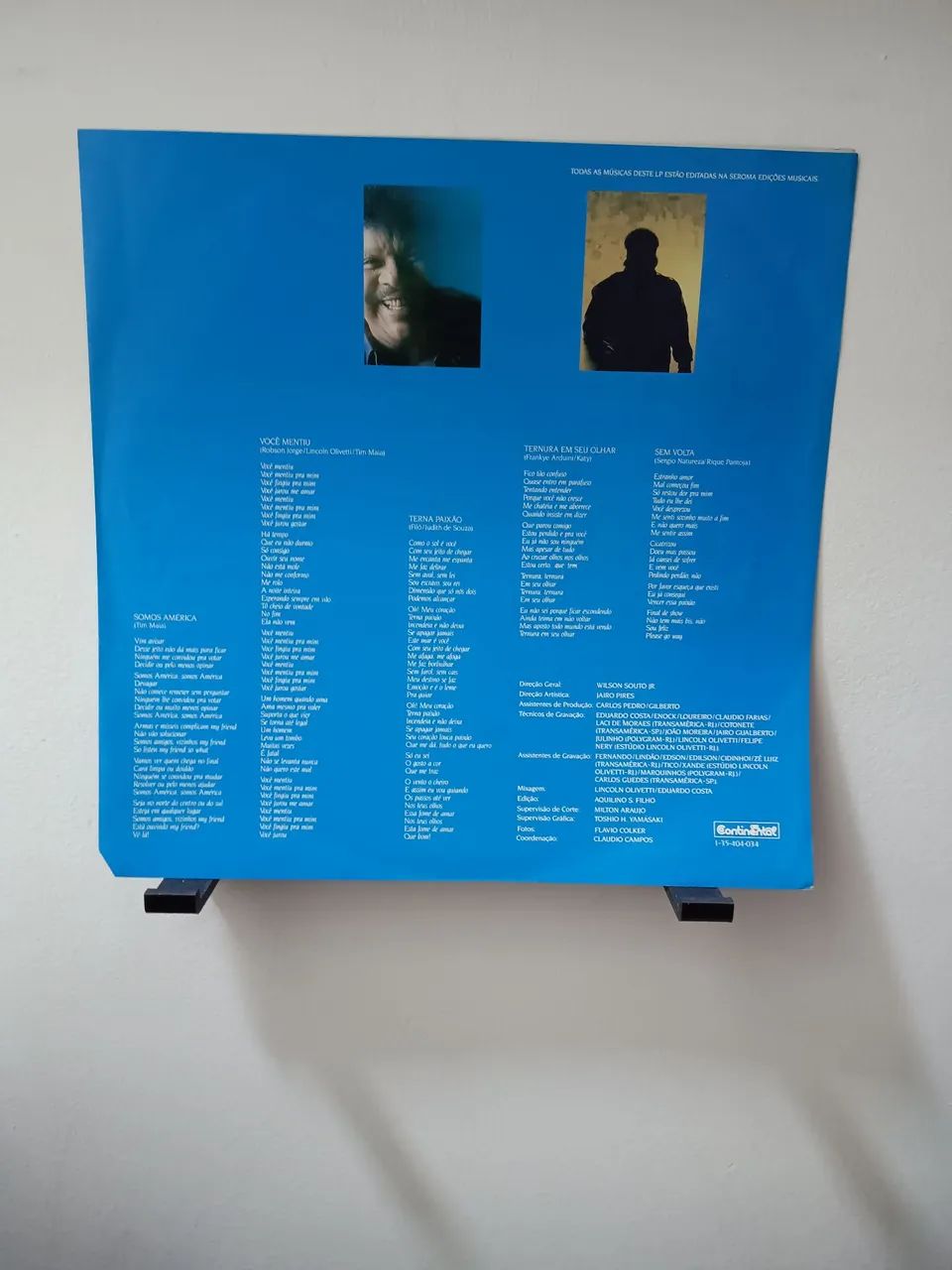 LP - Disco de Vinil - Tim Maia - Somos América - 1987  - Foto 3