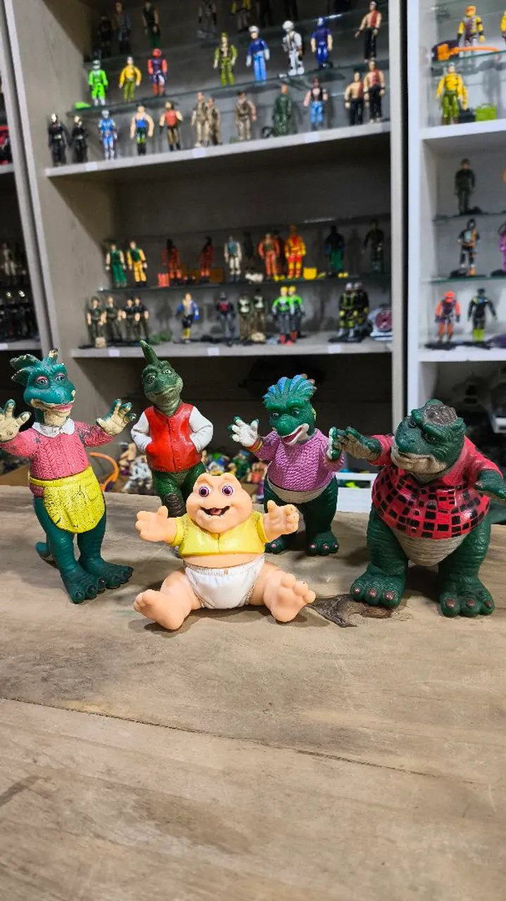 Família dinossauro anos 90 original - Hobbies e coleções - Capim