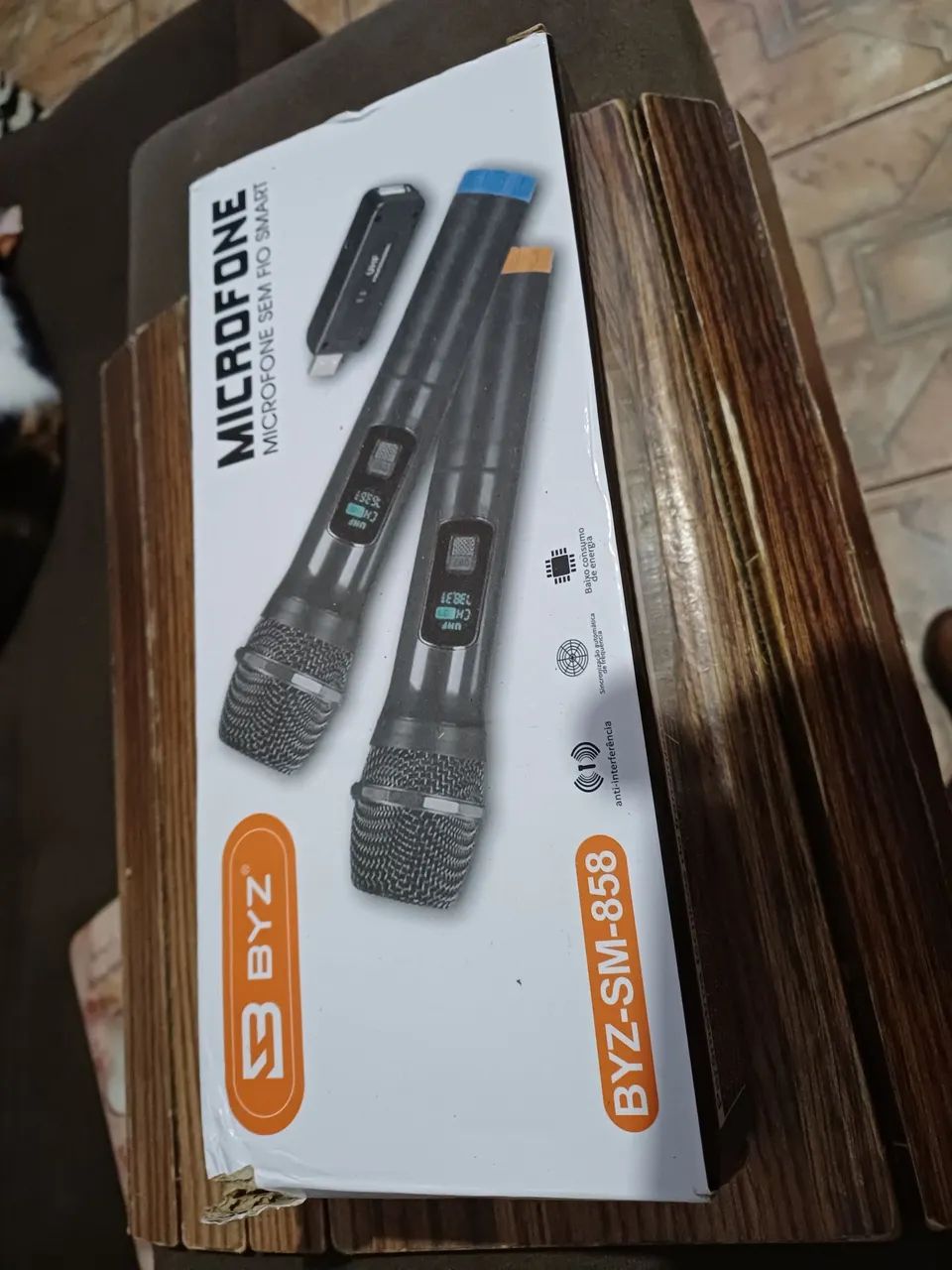 Par de microfone para fazer a festa R$99