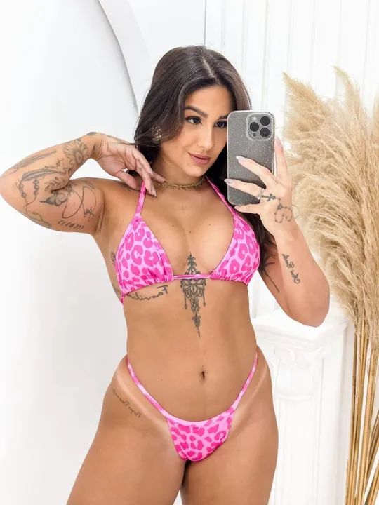 Biquíni marquinha de Fita estampado - Foto 2