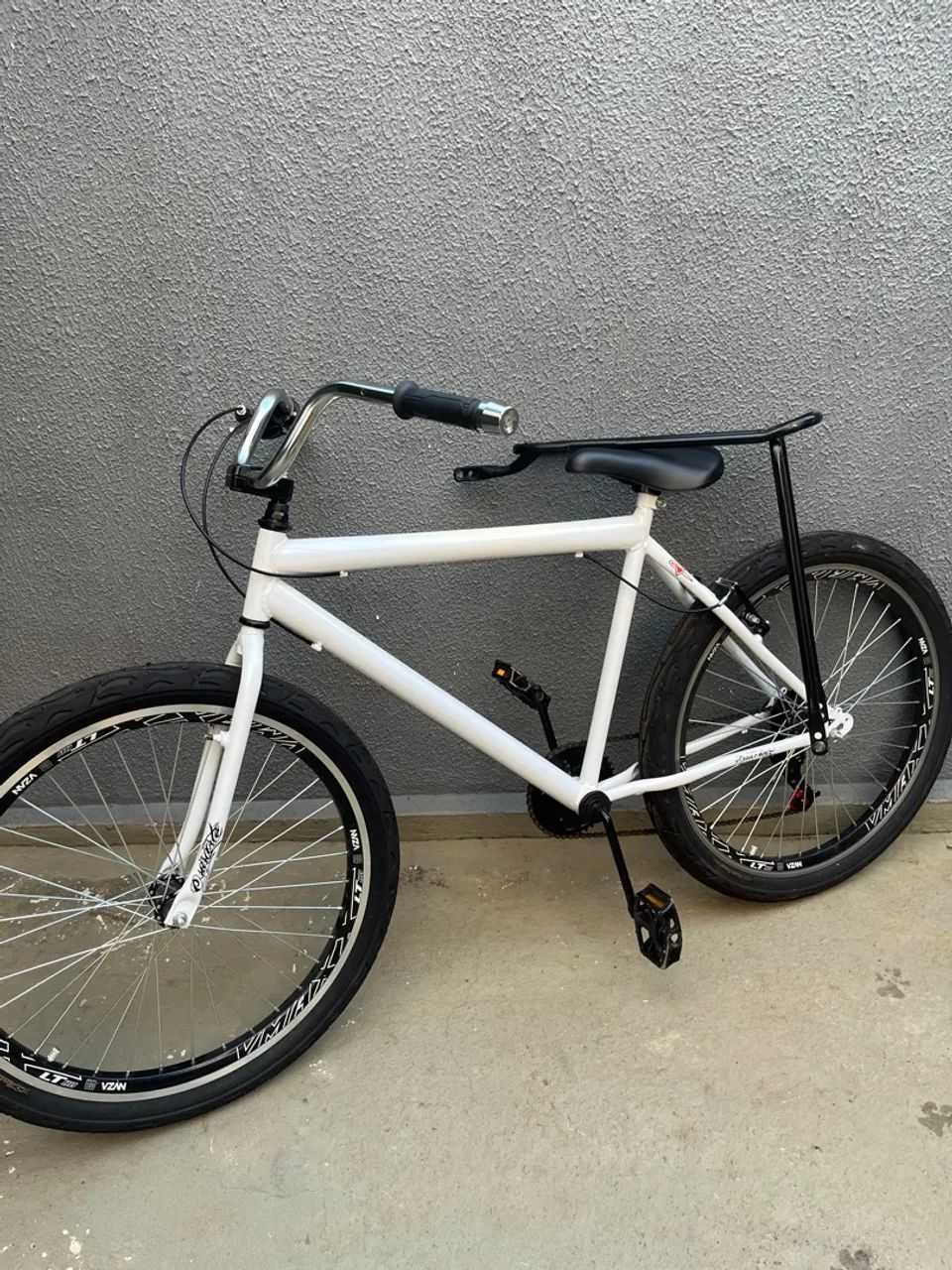 Bicicleta Aro 26 Branca - Design Moderno