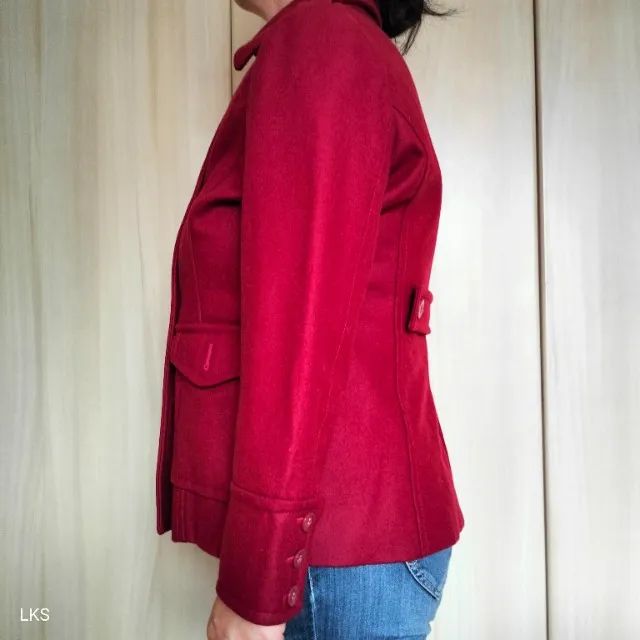 Casaco feminino vermelho - Foto 2