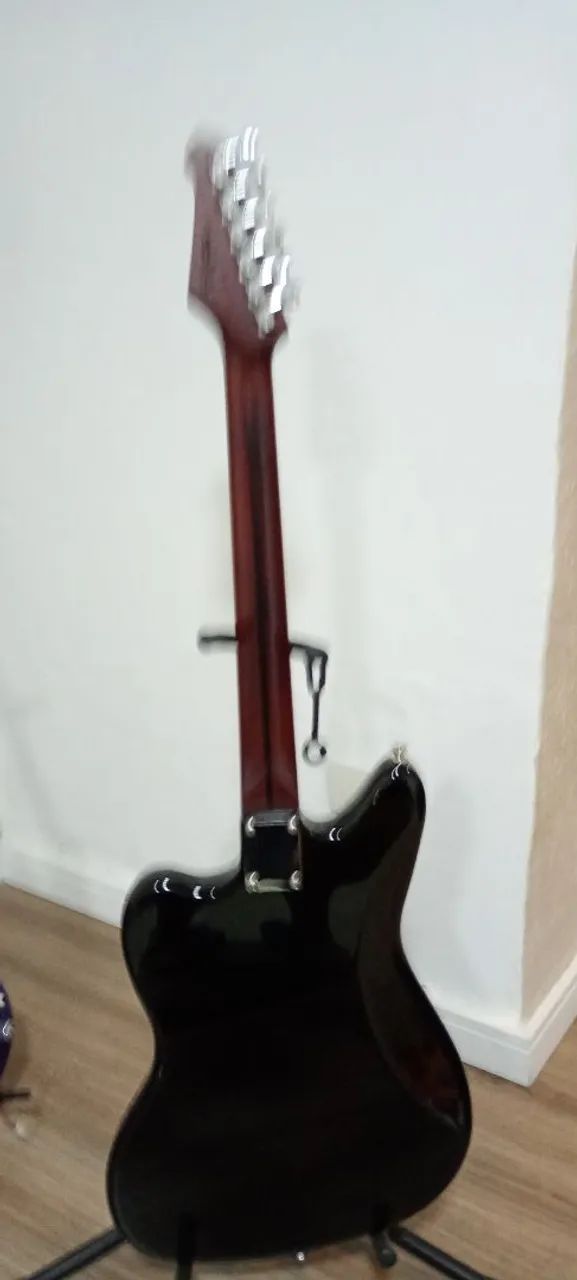 Guitarra Studebaker Black Mirror  Sceptre Pro - Foto 4