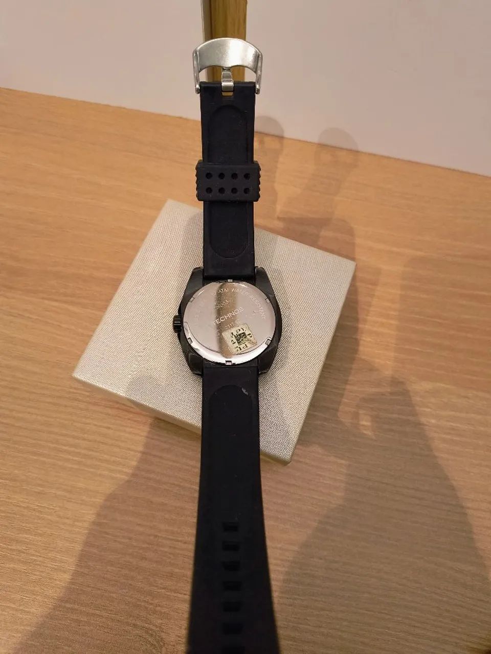 RELOGIO MASCULINO MORMAIL TECHNOS PULSEIRA DE SILICONE QUARTZ