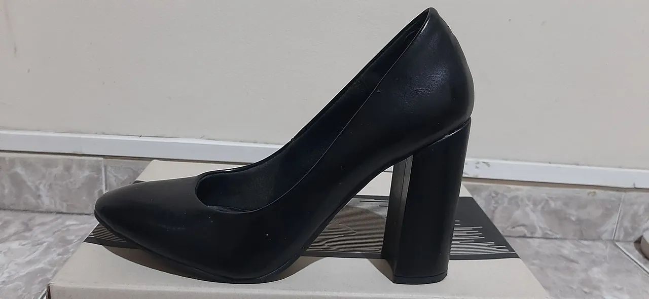 Sapato Feminino Salto Grosso ALA Calçados - Foto 2