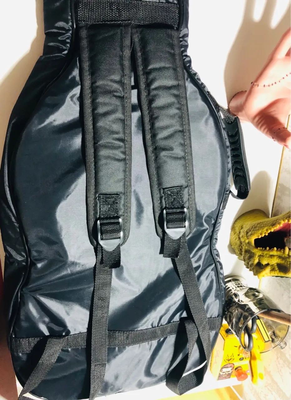 ?BAG PARA GUITARRA ACOLCHOADO E NOVO COM 2 ALÇAS ? - Foto 2