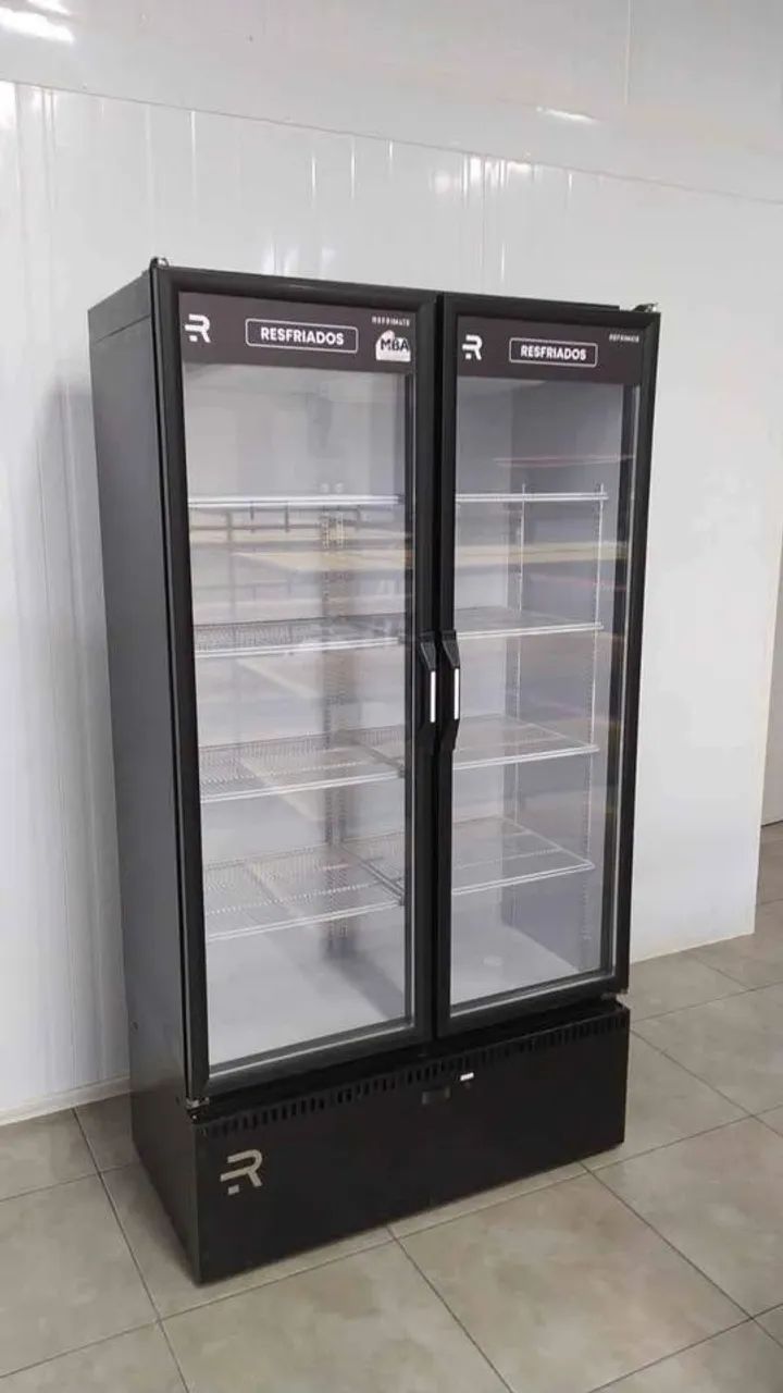 Balcão expositor auto serviço 2 portas resfriados Refrimate Pronta entrega - Marcos 