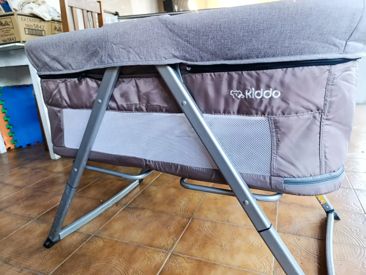 Berço Kiddo Portátil e Compacto