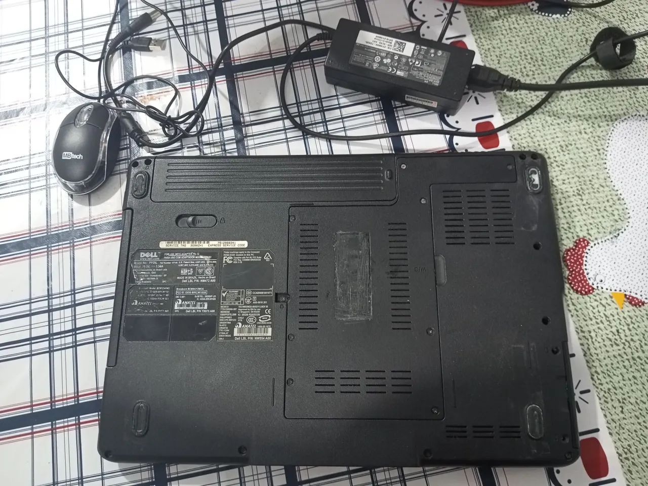 Notebook Dell  1525 com 4gb memória, teclado novo, carregador, tela de 15.4". - Foto 3