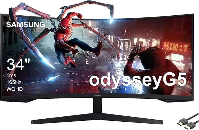 Monitor Gamer Samsung Odyssey G5 34" 165Hz