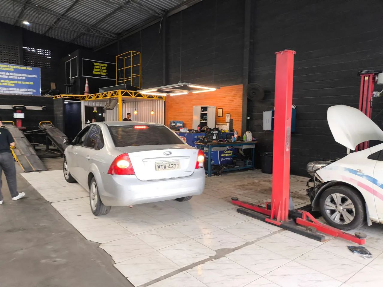 Oficina mecânica geral conpleta alinhamento  vendo ,passo ponto  - Foto 5