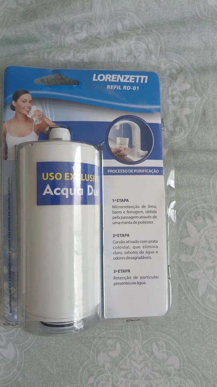 Purificador Lorenzetti Aqua Due + Refil Novo - Foto 4