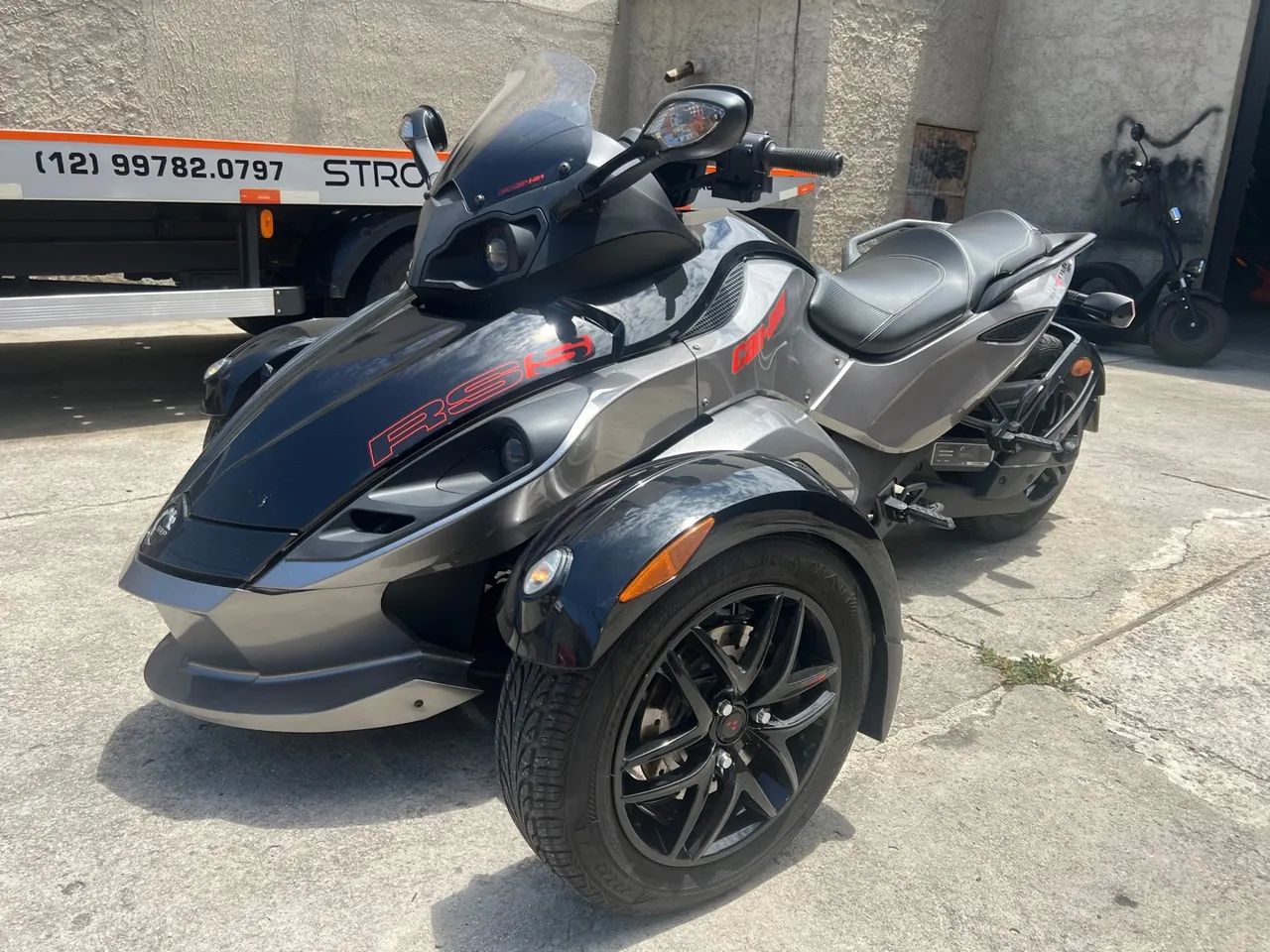 BRP CAN AM SPYDER RSS 2011 AUTOMÁTICO APENAS 6 MIL KM RARIDADE  - Foto 2