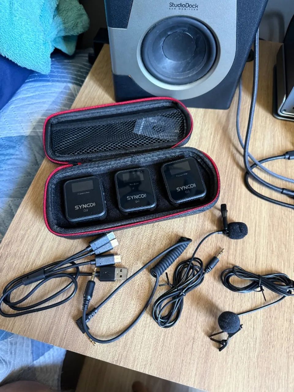 Kit Microfone Lapela Synco A2 G2