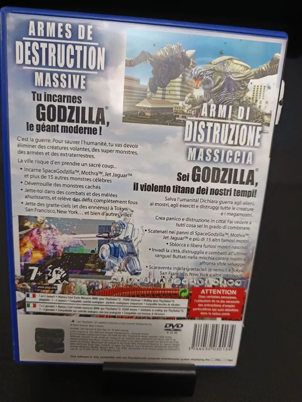 Godzilla Save the Earth PS2 Jogos de Vídeo Game Centro