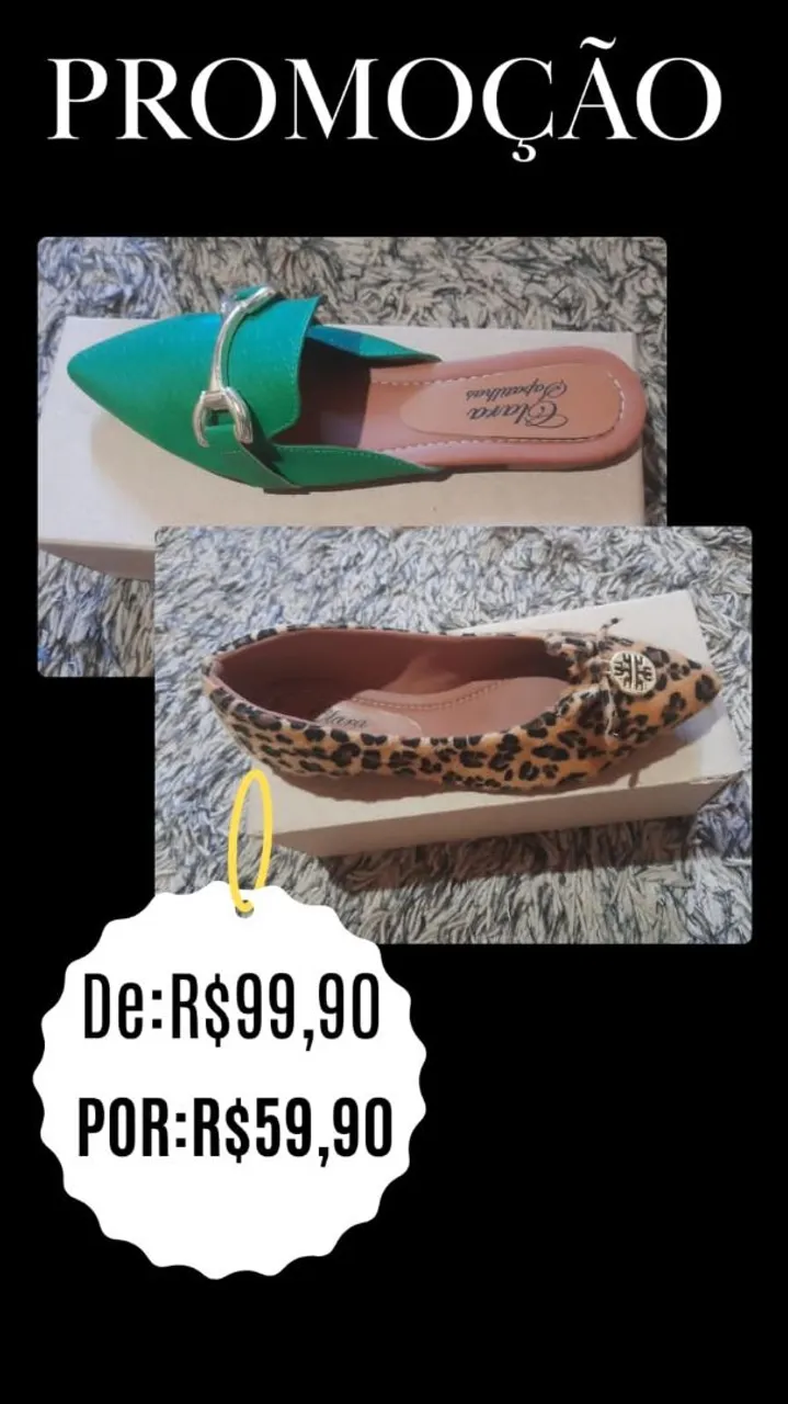 Sandálias lindas e confortáveis - Promoção!