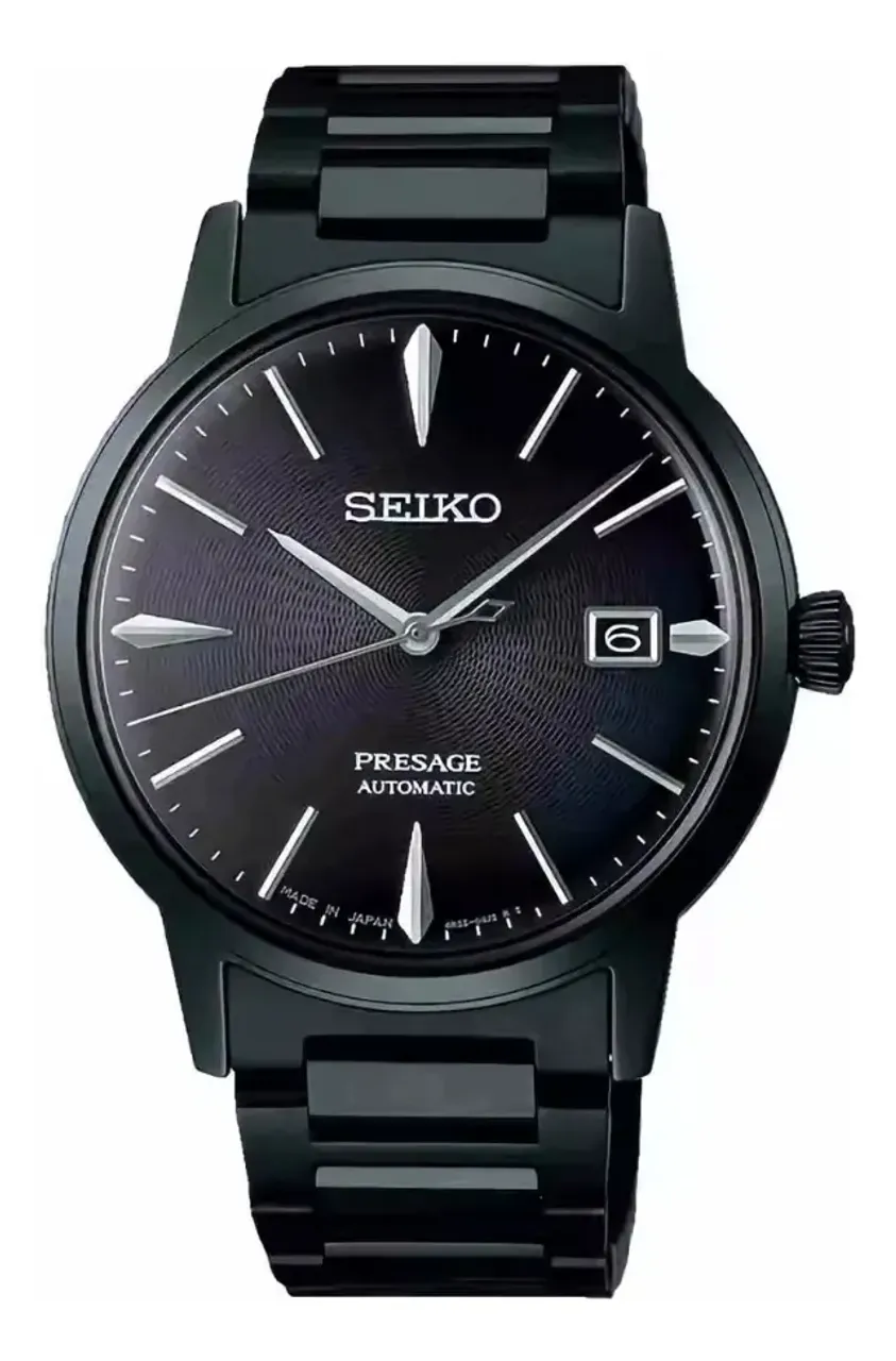 Relógio Seiko Presage Black Velvet Srpj15j1