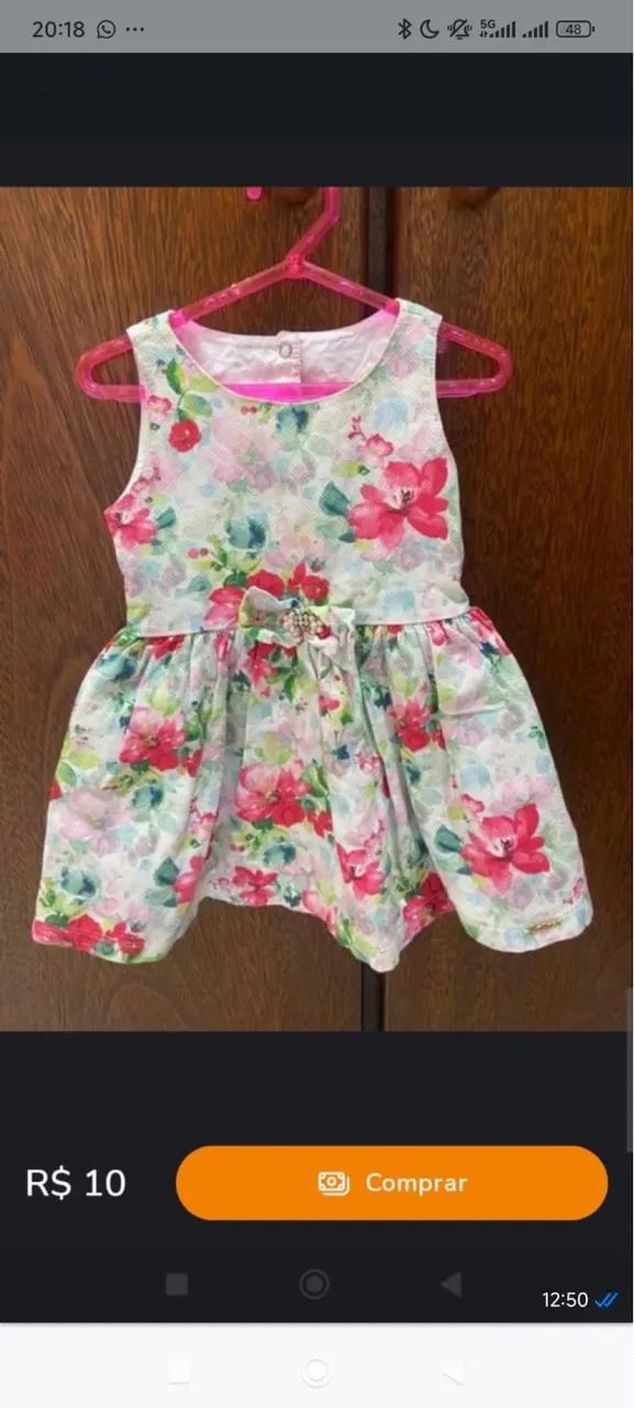 Sacolinha de roupas 