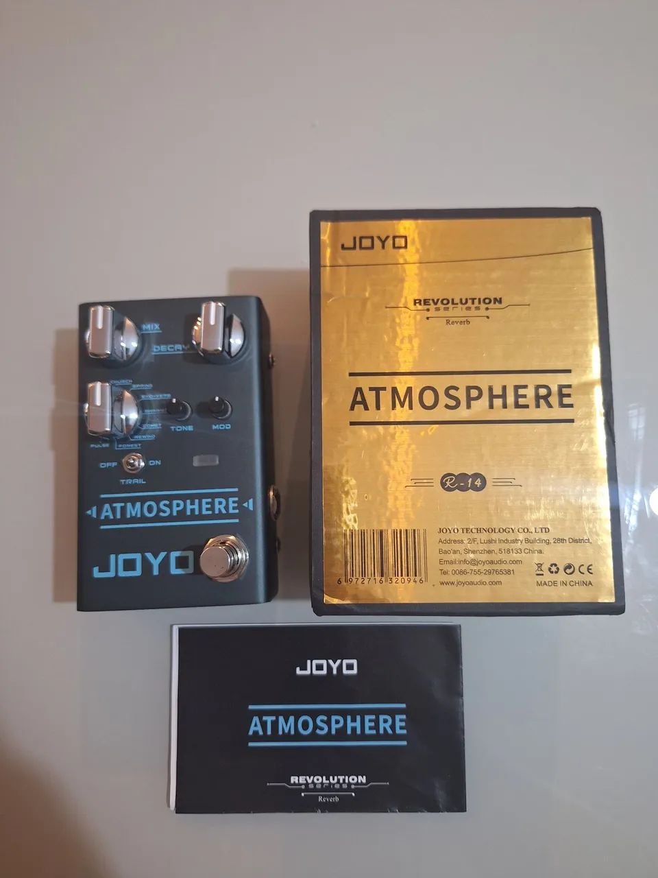 Pedal Joyo Atmosphere Reverb - Foto 4