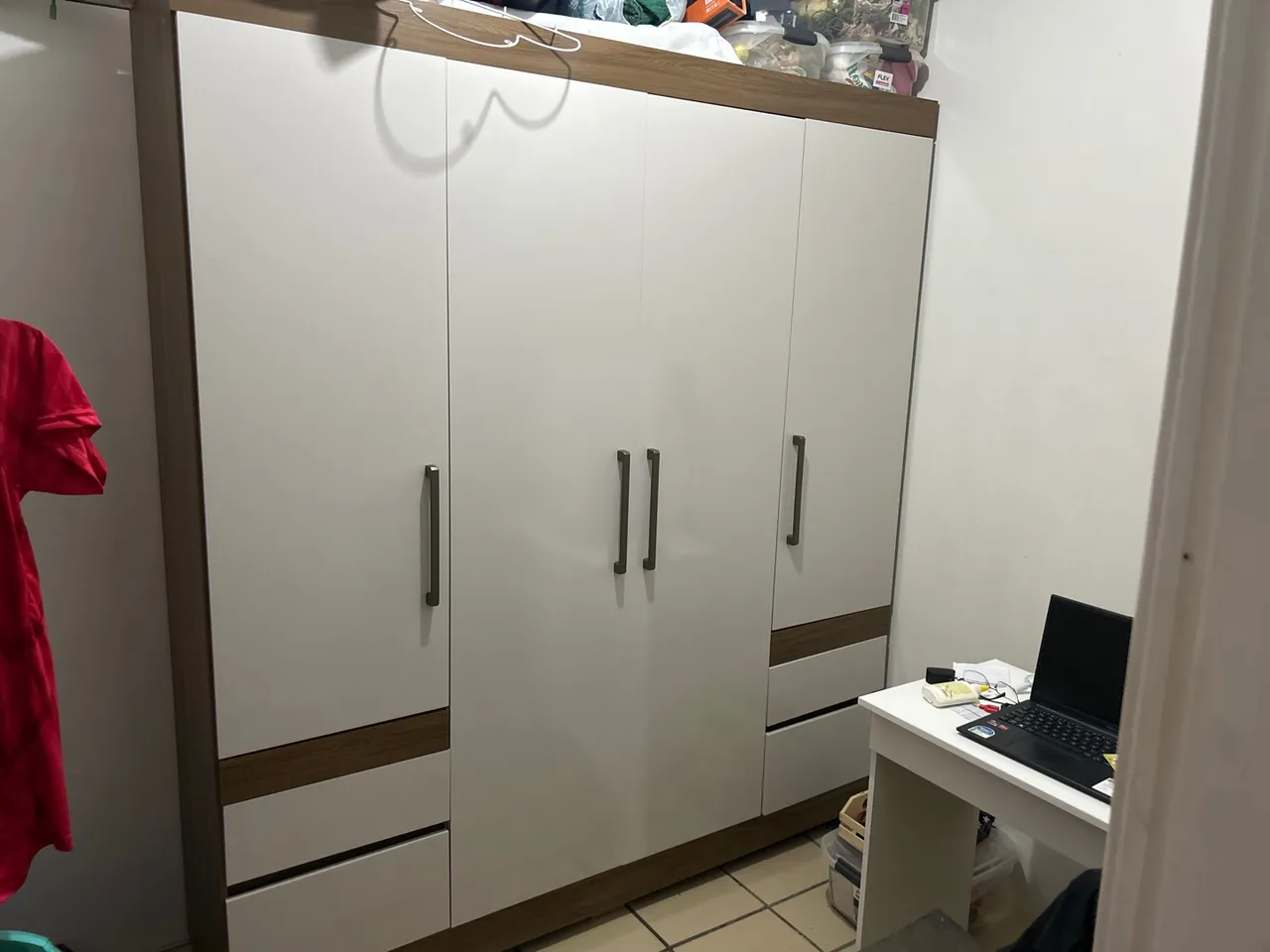 Guarda-Roupa 4 Portas Moderno