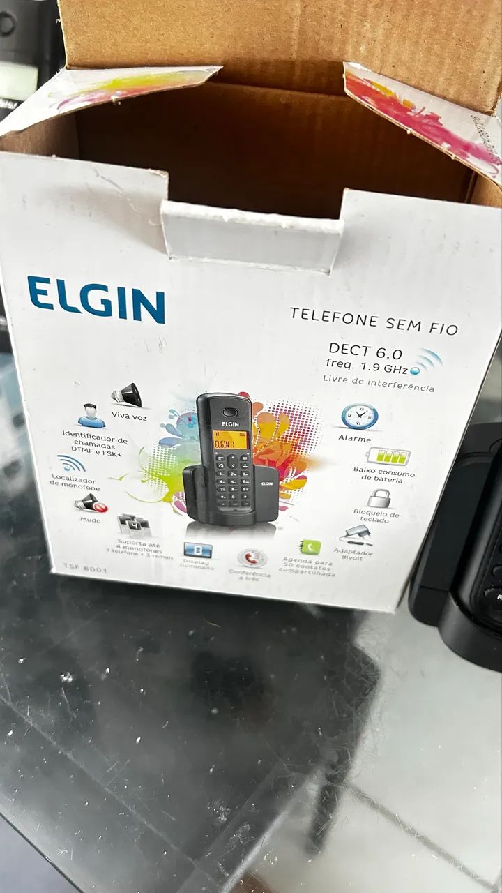 Telefone portátil com carregador elgin - Foto 6