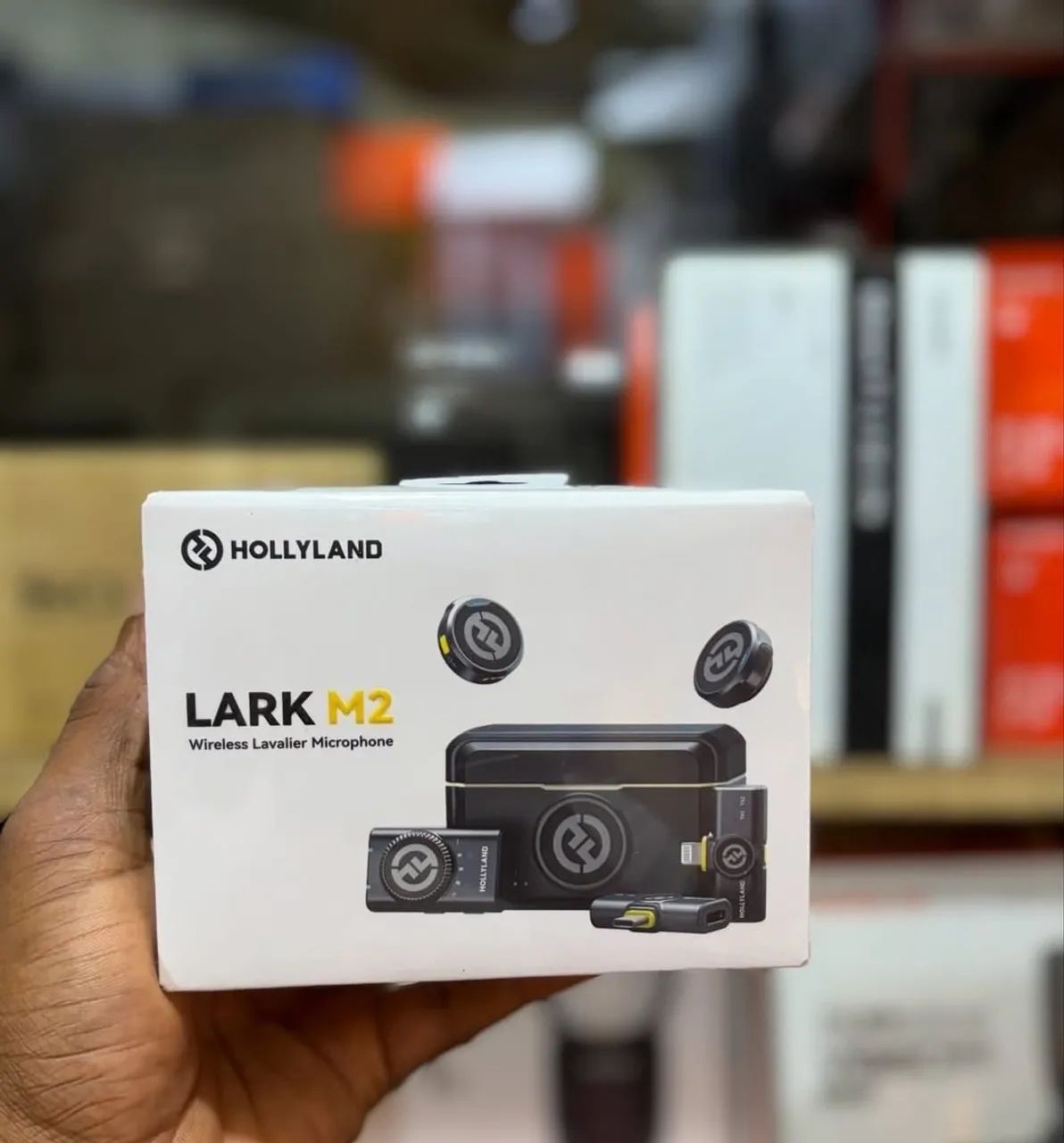 Microfone Lapela Wireless Hollyland Lark M2