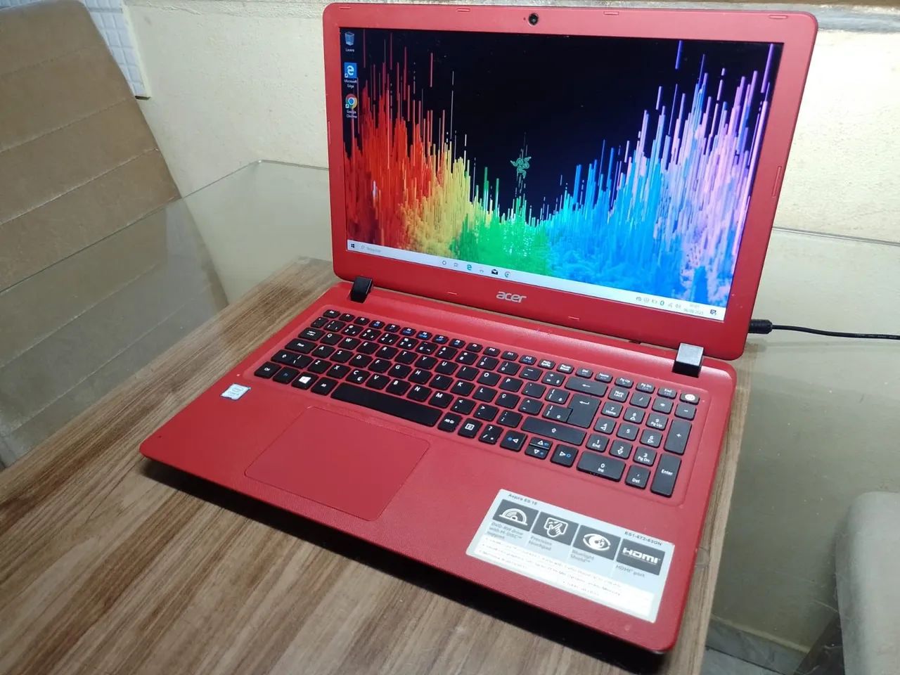 NOTEBOOK ACER CORE i5 6°GTh/ 8GB RAM/ 1000GB HD/ ÓTIMO/ ENTREGO