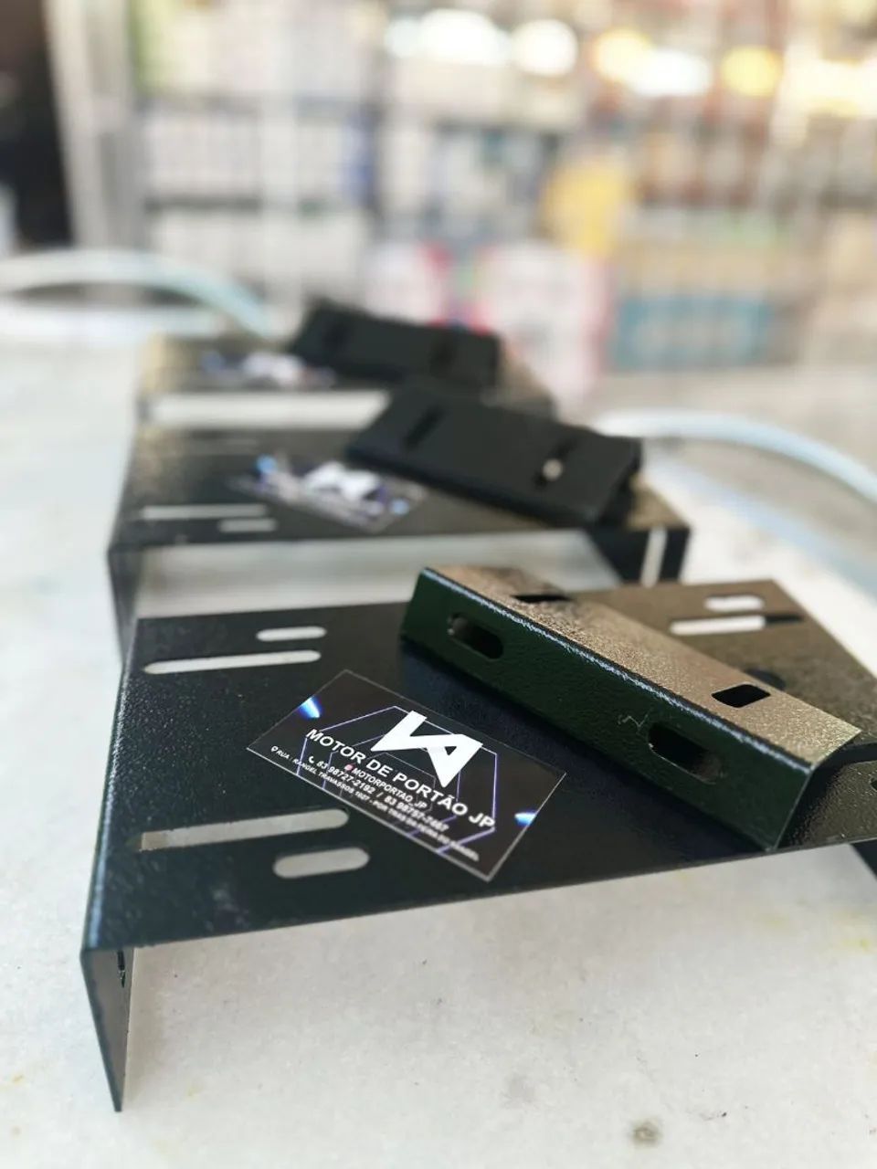 Motor para portão vendemos base para motor de portão de garagem universal - Foto 3