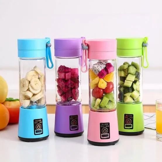Mini Liquidificador Recarregável 380ml