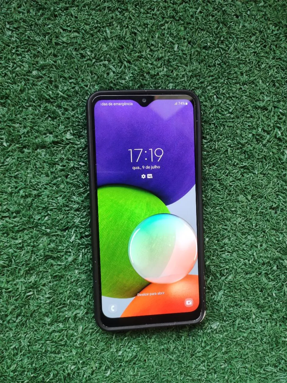 2 CELULARES BONS , A22 128GB , & A10S , OS 2 COM BIOMETRIA